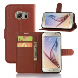 Book Case Samsung Galaxy S7 Hoesje - Bruin