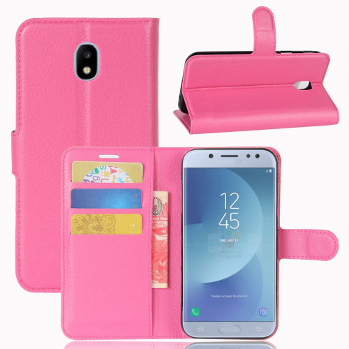 Book Case - Samsung Galaxy J3 Hoesje - Roze GSM-Hoesjes.be