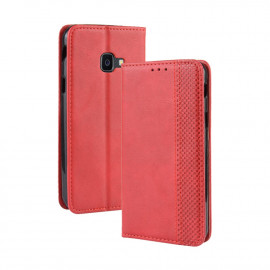 Vintage Book Case Samsung Xcover 4 / 4s Hoesje - Rood