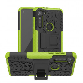 Rugged Kickstand Motorola Moto G8 Power Hoesje - Groen