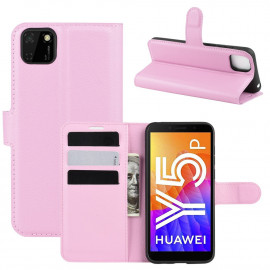 Coverup Book Case - Huawei Y5P Hoesje - Pink