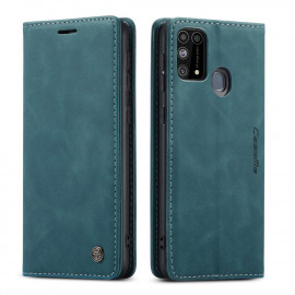 CaseMe Book Case - Samsung Galaxy M31 Hoesje - Groen