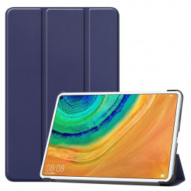 Tri-Fold Book Case - Huawei MatePad Pro 10.8 Hoesje - Donkerblauw