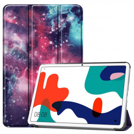 Tri-Fold Book Case - Huawei MatePad 10.4 Hoesje - Galaxy