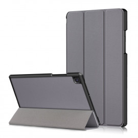 Tri-Fold Book Case Samsung Galaxy Tab A7 Hoesje - Grijs