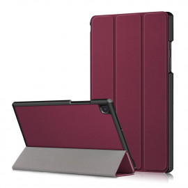 Tri-Fold Book Case Samsung Galaxy Tab A7 Hoesje - Bordeaux