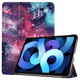 Tri-Fold Book Case iPad Air (2020) Hoesje - Galaxy