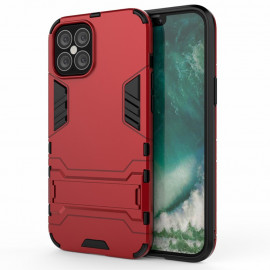 Armor Kickstand Back Cover - iPhone 12 Pro Max Hoesje - Rood