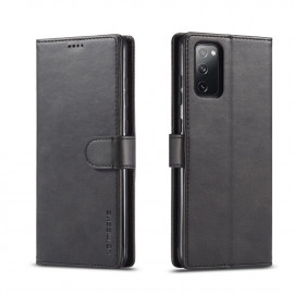 Luxe Book Case - Samsung Galaxy S20 FE Hoesje - Zwart