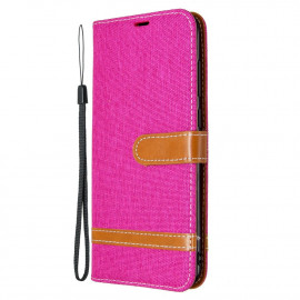 Coverup Denim Book Case - Samsung Galaxy M11 / A11 Hoesje - Roze