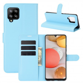Coverup Book Case - Samsung Galaxy A42 Hoesje - Lichtblauw