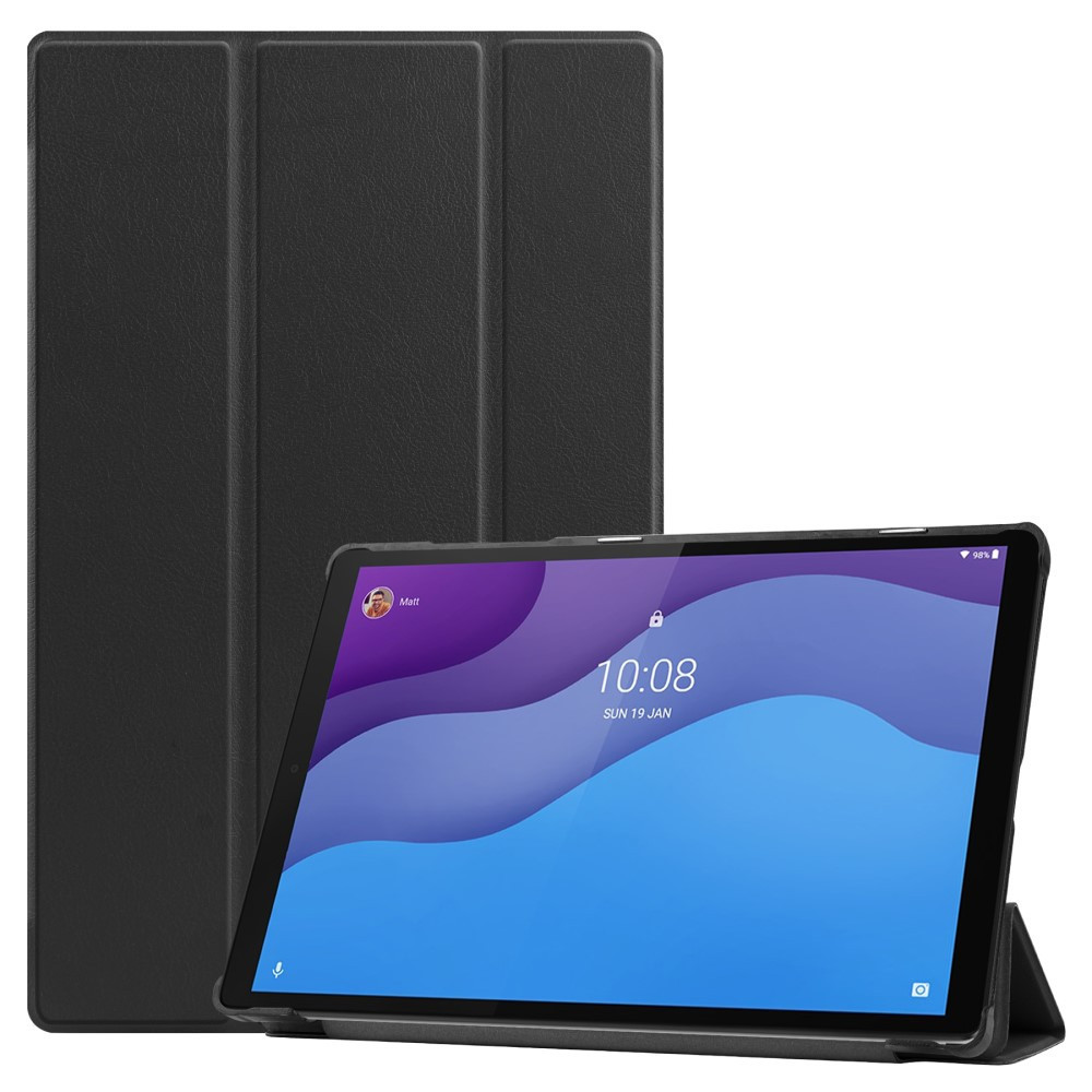 Snazzy Niet ingewikkeld suiker Tri-Fold Book Case - Lenovo Tab M10 HD Gen 2 (TB-X306F) Hoesje - Zwart |  GSM-Hoesjes.be