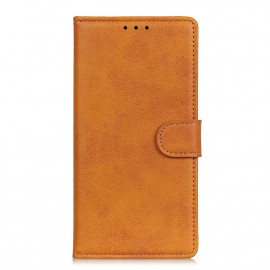 Luxe Book Case - Nokia 2.4 Hoesje - Bruin