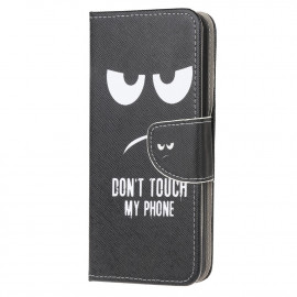 Coverup Book Case - Samsung Galaxy A52 / A52s Hoesje - Don't Touch