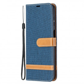 Coverup Denim Book Case - Samsung Galaxy A12 Hoesje - Blauw