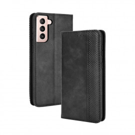 Coverup Vintage Book Case - Samsung Galaxy S21 Hoesje - Zwart