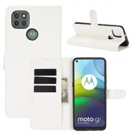 Coverup Book Case - Motorola Moto G9 Power Hoesje - Wit