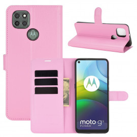 Book Case - Motorola Moto G9 Power Hoesje - Pink