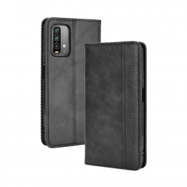 Coverup Vintage Book Case - Xiaomi Redmi 9T Hoesje - Zwart