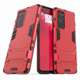 Armor Kickstand Back Cover - OnePlus 9 Pro Hoesje - Rood