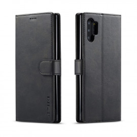 LC.IMEEKE Luxe Book Case - Samsung Galaxy A32 5G Hoesje - Zwart