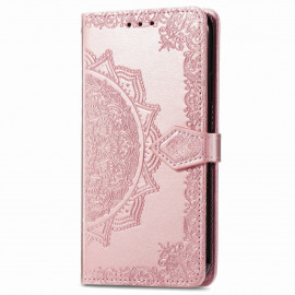 Coverup Bloemen & Vlinders Book Case - Motorola Moto G9 Power Hoesje - Rose Gold