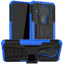 Coverup Rugged Kickstand Back Cover - Nokia 5.4 Hoesje - Blauw