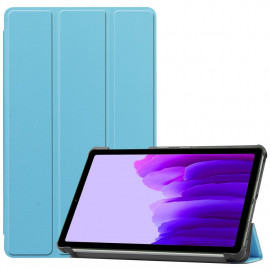 Tri-Fold Book Case met Wake/Sleep - Samsung Galaxy Tab A7 Lite Hoesje - Lichtblauw