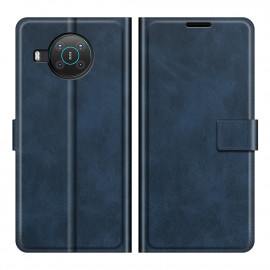 Coverup Deluxe Book Case - Nokia X10 / X20 Hoesje - Blauw