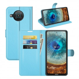 Coverup Book Case - Nokia X10 / X20 Hoesje - Lichtblauw