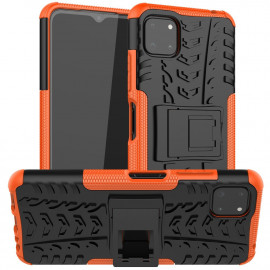 Coverup Rugged Kickstand Back Cover - Samsung Galaxy A22 5G Hoesje - Oranje