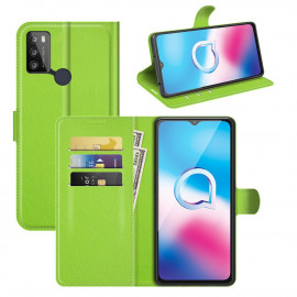 Coverup Book Case - Alcatel 1S (2021) / 3L (2021) Hoesje - Groen