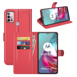 Coverup Book Case - Motorola Moto G10 / G20 / G30 Hoesje - Rood