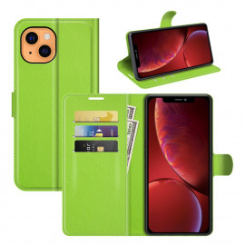 Coverup Book Case - iPhone 13 Mini Hoesje - Groen