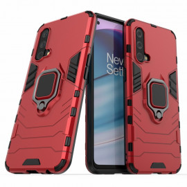 Ring KickStand Back Cover - OnePlus Nord CE 5G Hoesje - Rood
