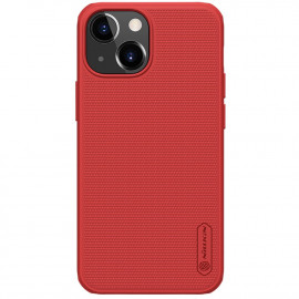 Nillkin Super Frosted Shield Back Cover - iPhone 13 Mini Hoesje - Rood