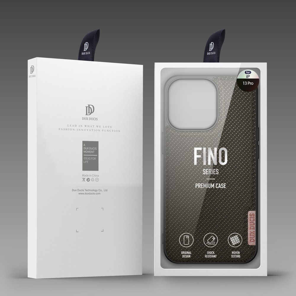 Dux Ducis FINO Cover - iPhone Pro Hoesje - Groen | GSM-Hoesjes.be
