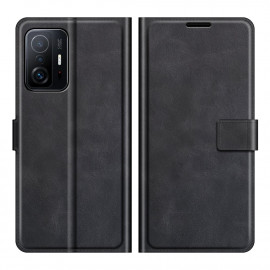 Deluxe Book Case - Xiaomi 11T Hoesje - Zwart