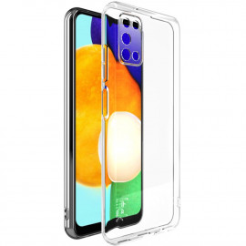 IMAK TPU Back Cover - Samsung Galaxy A03S Hoesje - Transparant