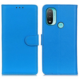 Book Case Motorola Moto E20 / E40 Hoesje - Blauw