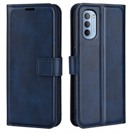Coverup Deluxe Book Case - Motorola Moto G31 / G41 Hoesje - Blauw