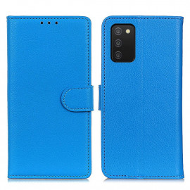 Coverup Book Case - Samsung Galaxy A03S Hoesje - Lichtblauw