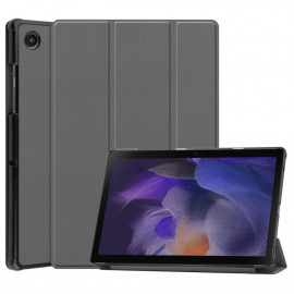 Tri-Fold Book Case Samsung Galaxy Tab A8 10.5 (2021) Hoesje - Grijs