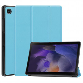 Tri-Fold Book Case Samsung Galaxy Tab A8 10.5 (2021) Hoesje - Lichtblauw