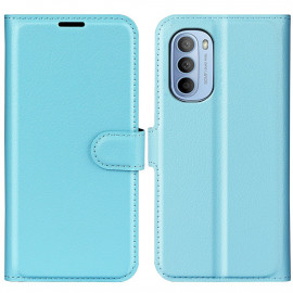 Book Case - Motorola Moto G31 / G41 Hoesje - Lichtblauw