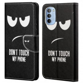 Book Case Motorola Moto G31 Hoesje - Don’t Touch