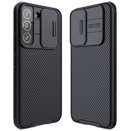 Nillkin CamShield Pro Back Cover - Samsung Galaxy S22 Plus Hoesje - Zwart