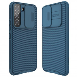 Nillkin CamShield Pro Back Cover - Samsung Galaxy S22 Plus Hoesje - Blauw