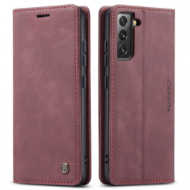 CaseMe Book Case - Samsung Galaxy S22 Plus Hoesje - Rood