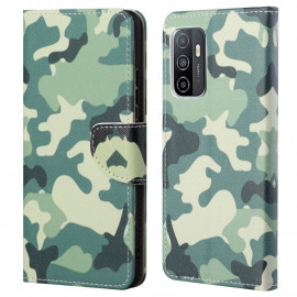 Book Case - Samsung Galaxy A53 Hoesje - Camouflage